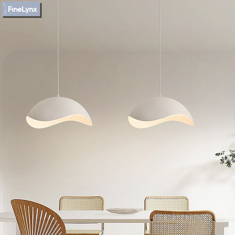 Lustra FineLynx White Waves Alb