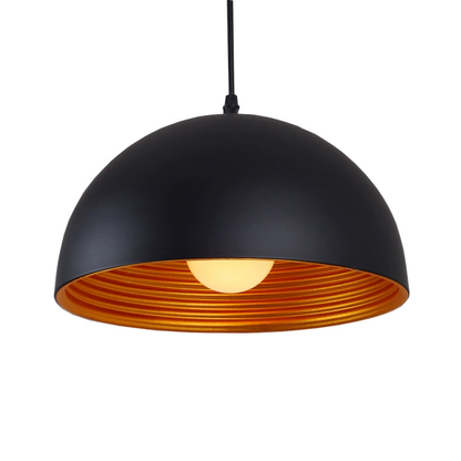 Lustra Suspendata FineLynx™ XL-Goldish Black/White  Negru-auriu/Alb-auriu