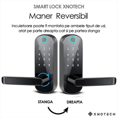 Incuietoare Inteligenta XNOTECH® Smart Lock Black