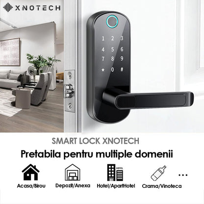 Incuietoare Inteligenta XNOTECH® Smart Lock Black