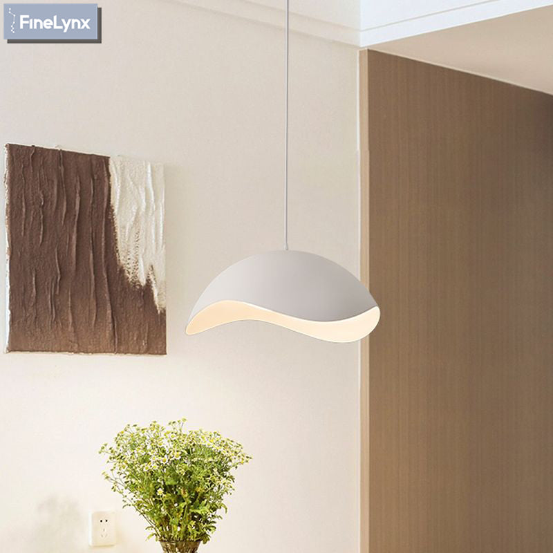 Lustra FineLynx White Waves Alb